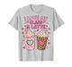 School Loved Teaching Hearts Teacher Valentines Teach T-Shirt