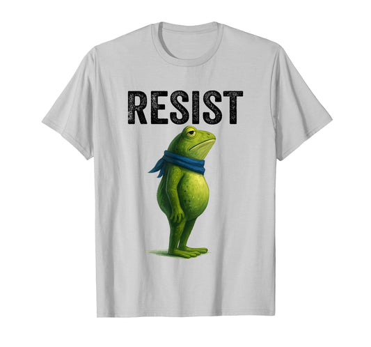Resist Frog Portland Frog Protest T-Shirt