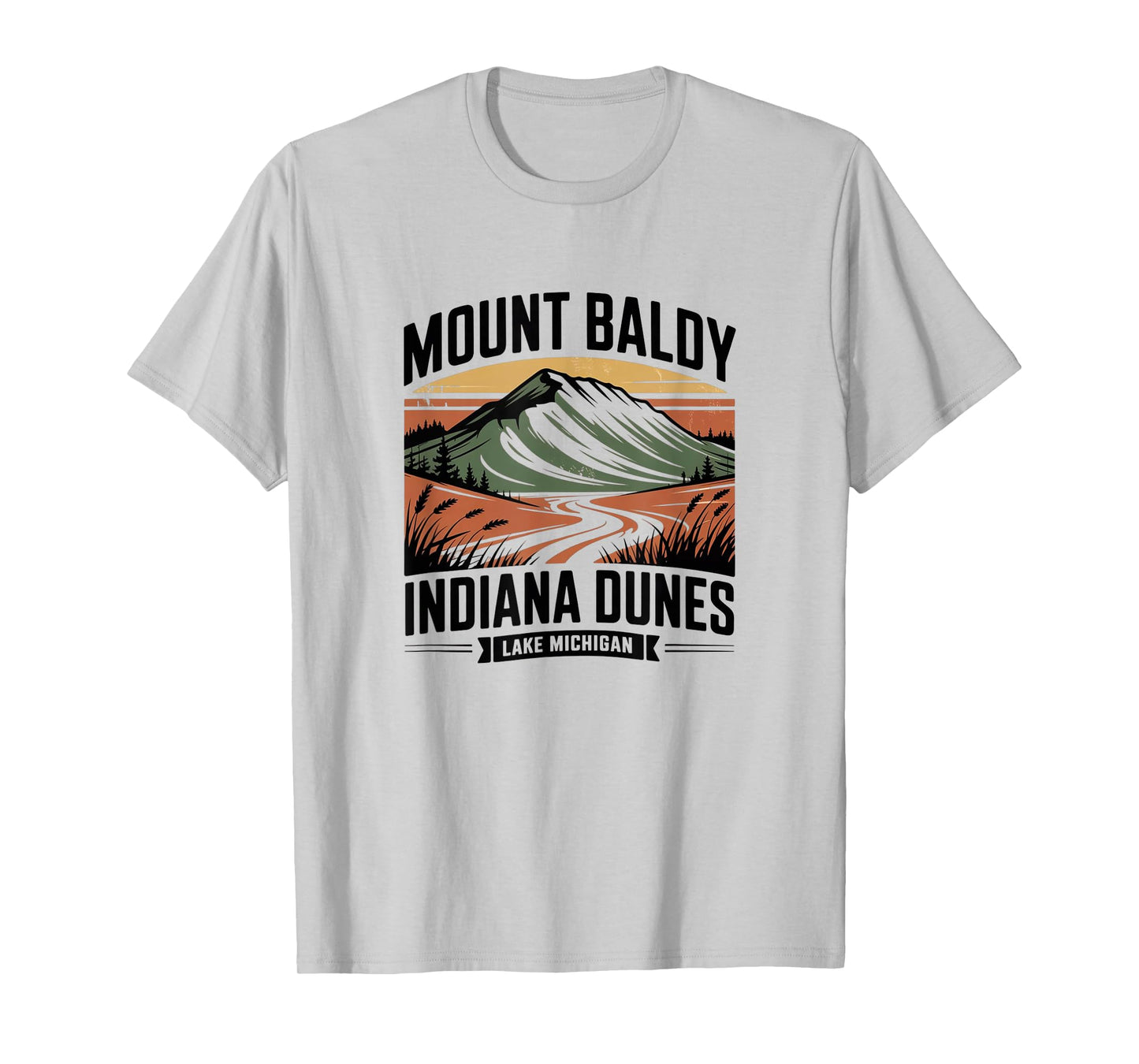 Mount Baldy Indiana Dunes Lake Michigan Great Lakes T-Shirt