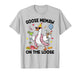 Memaw Goose On The Loose Funny Birthday Matching Family T-Shirt