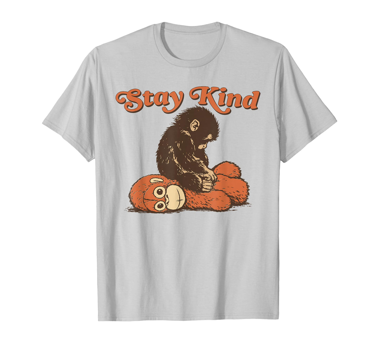 Stay Kind Baby Monkey Punch Team Punch The Monkey Cute T-Shirt