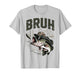 Youth Bruh Fishing Camo Bass Fish Funny Fisherman Gift Men T-Shirt