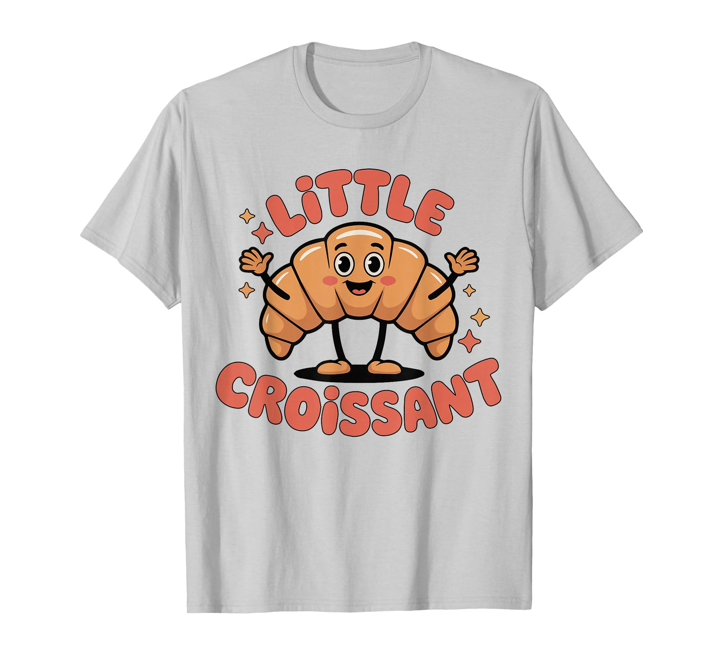 Toddler Croissant French Outfit Baby Funny France Food Kids T-Shirt