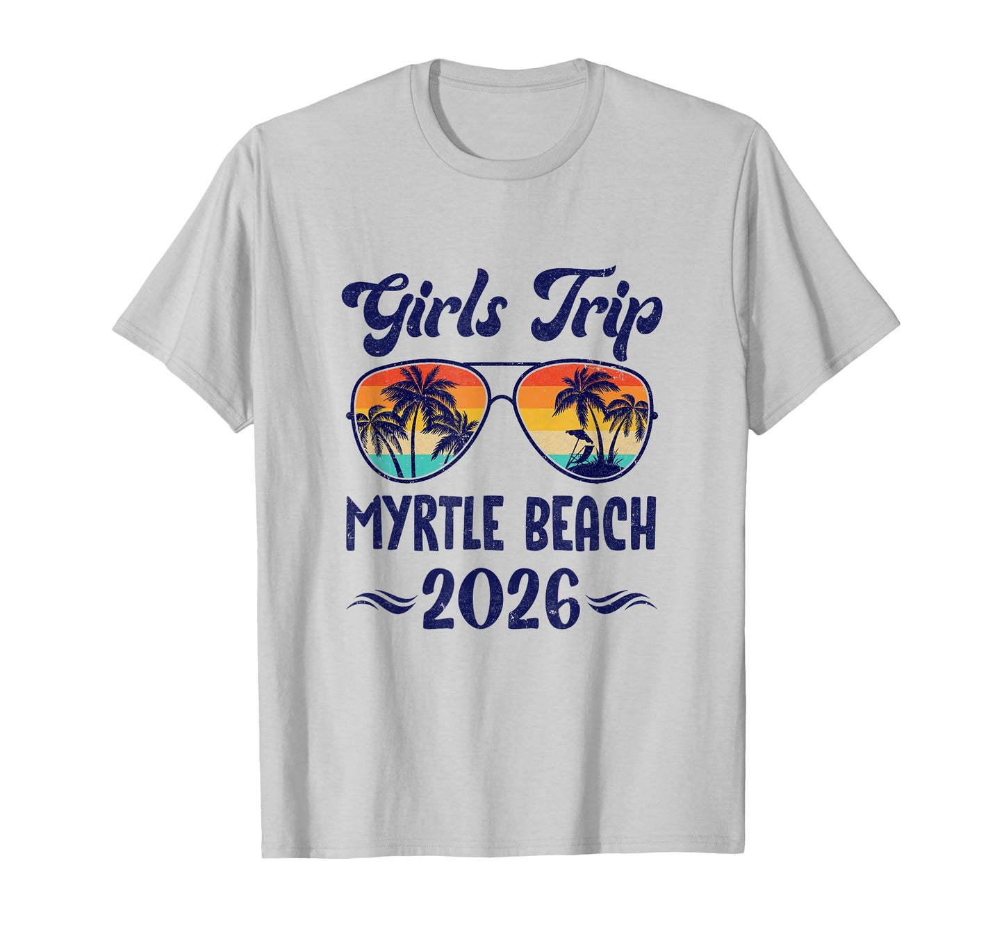 Myrtle Beach Girls Trip Beach Vacation 2026 Matching Group T-Shirt