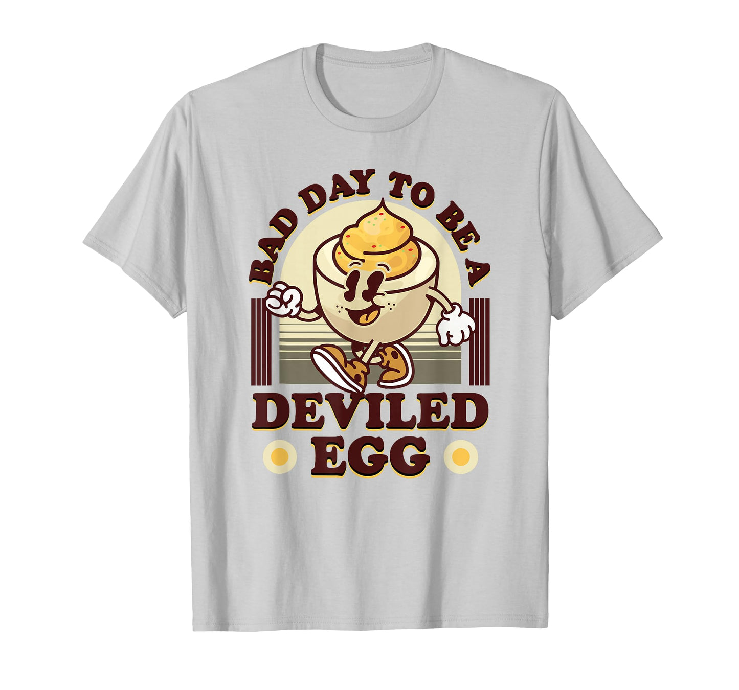 Bad Day to Be a Deviled Egg Funny Thanksgiving Eggs Dinner T-Shirt