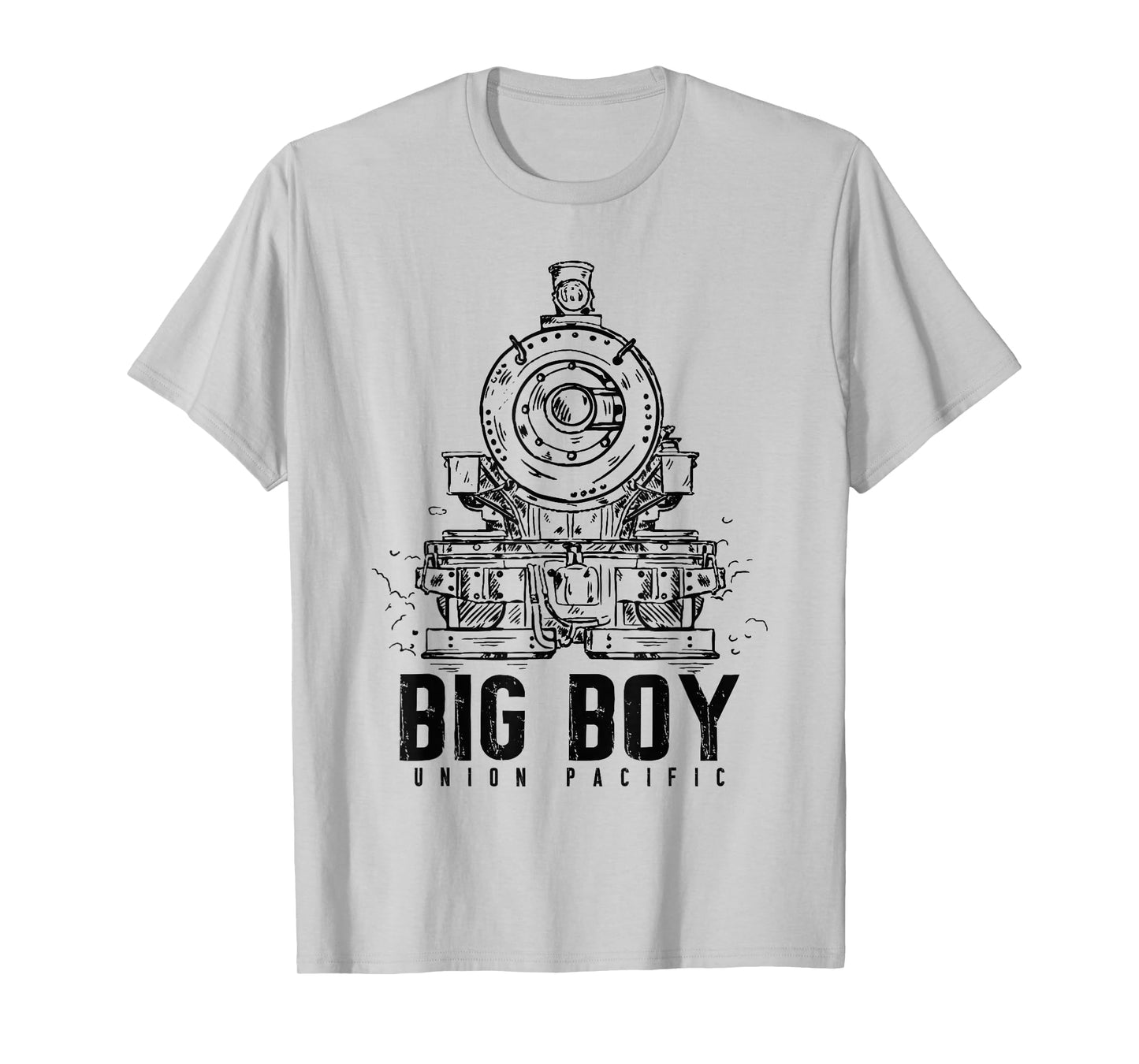 Big Boys Union Pacific Types of Trains Locomotives Apparel T-Shirt