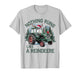 Nothing Runs Like A Reindeer Christmas Tractor Farmhouse T-Shirt
