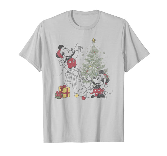 Disney Mickey and Friends Christmas Merry and Bright Season T-Shirt