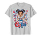 Cuba Cuban Girl Traditional Dress Cuban Flag Bow T-Shirt