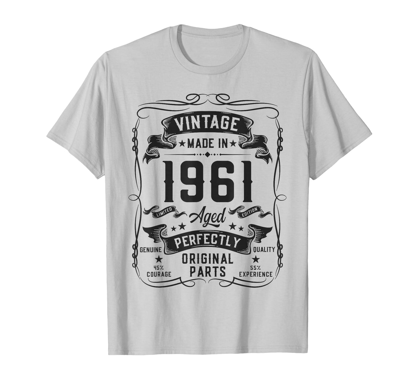 Vintage 1961 65yr 65th Birthday Gifts for Men 65 Years Old T-Shirt