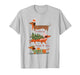 Dachshund Through The Snow Merry Christmas Dachshund Dog T-Shirt
