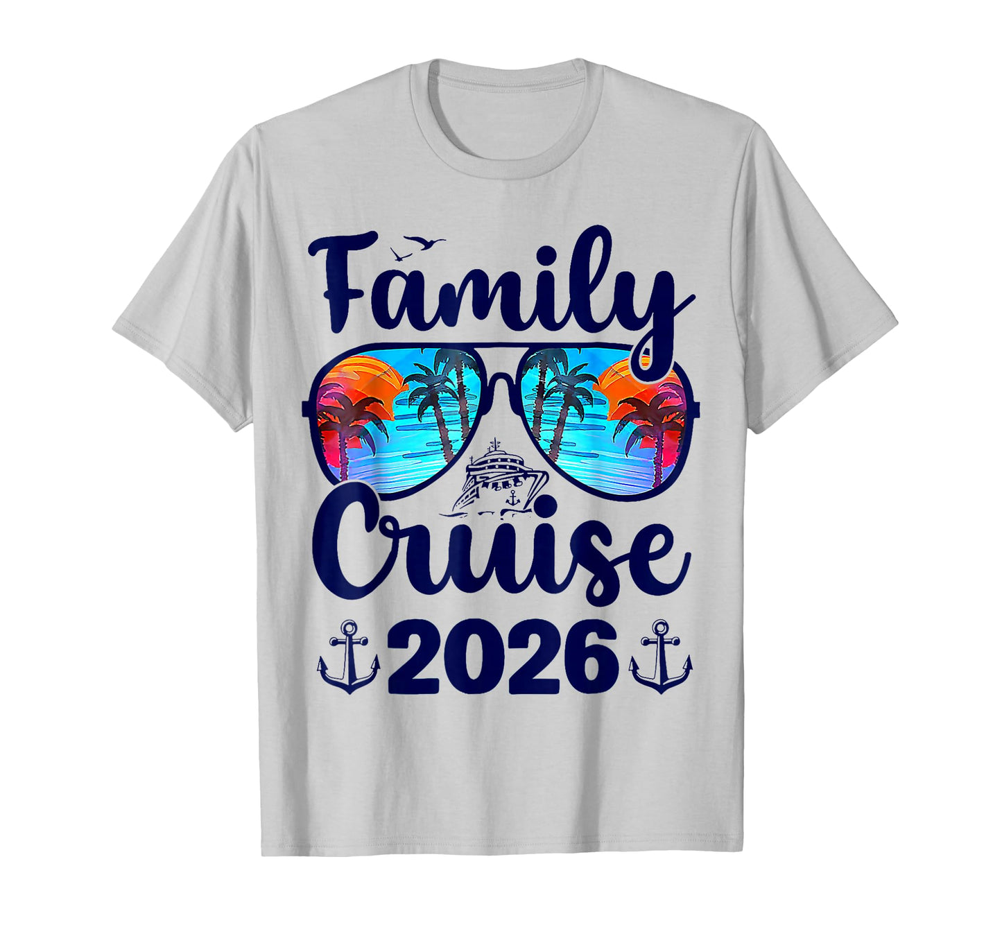 Family Cruise 2026 Summer Vacation Matching Family Cruise T-Shirt