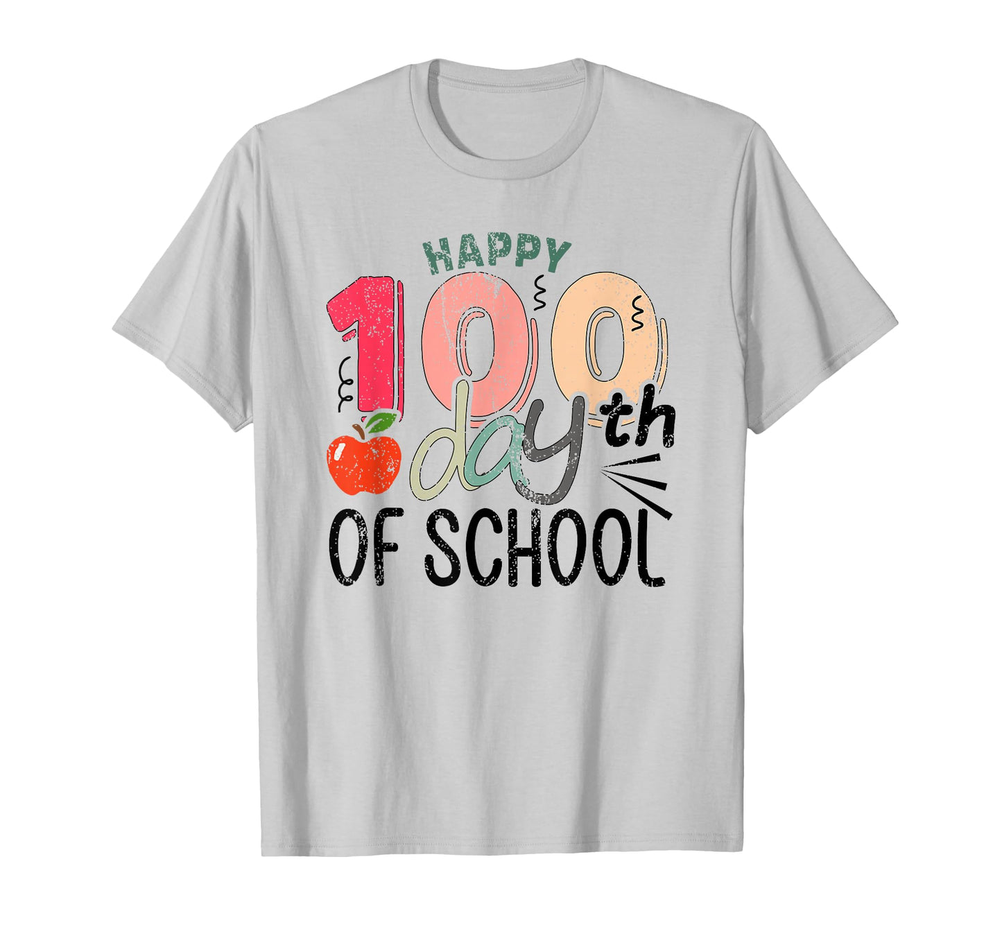 Happy 100th Day of School Student Design, 100 Days of School T-Shirt