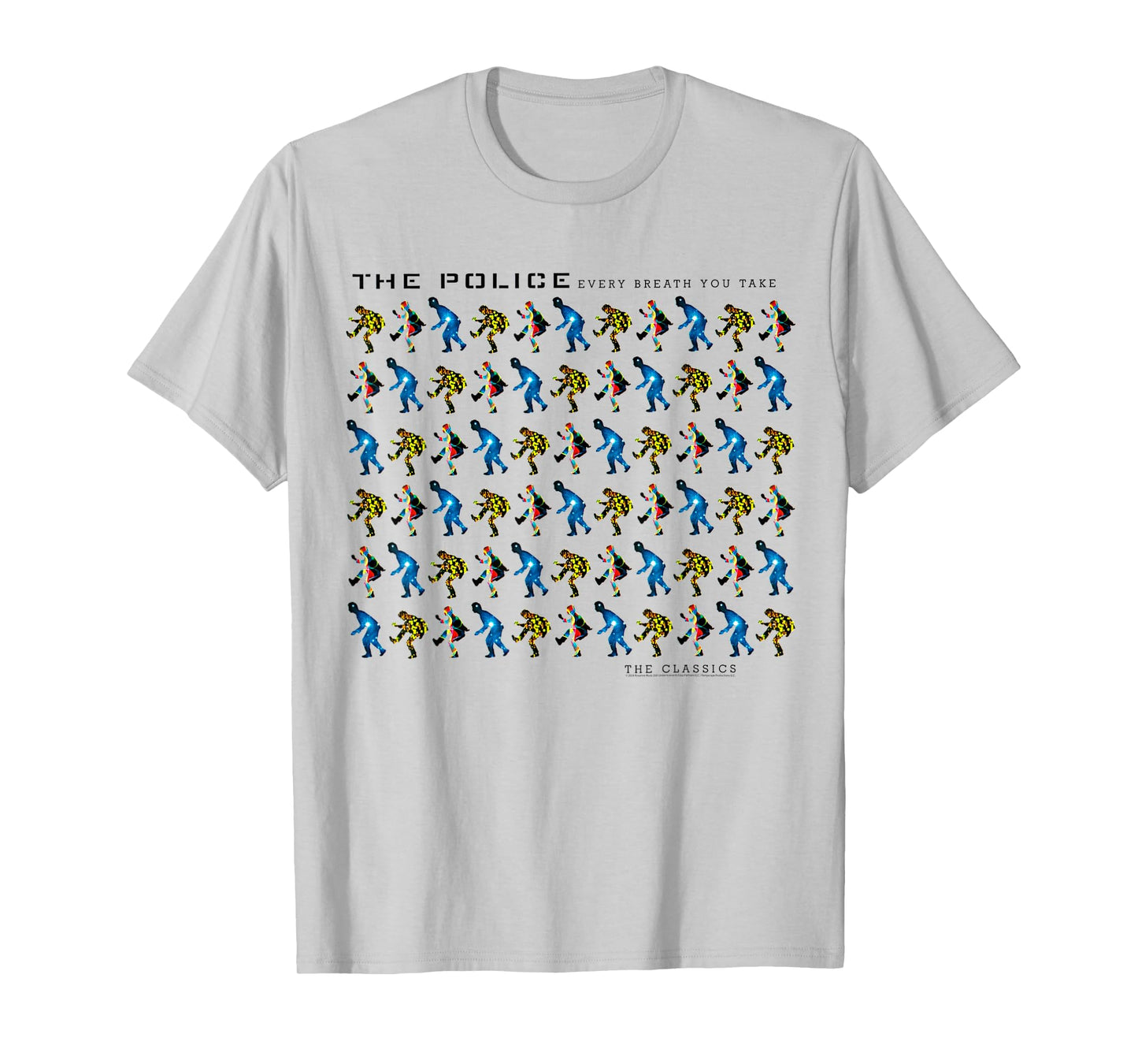 Official The Police Every Breath You Take Iconic Band T-Shirt