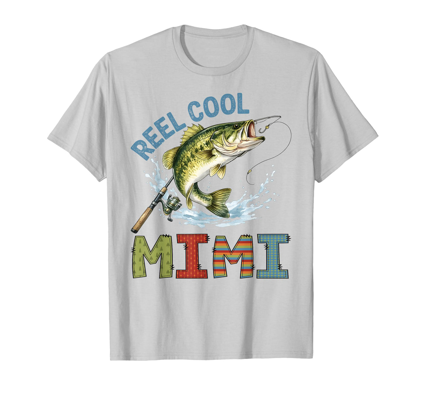 Reel Cool Mimi Fishing Gifts Mimi Birthday Vintage T-Shirt