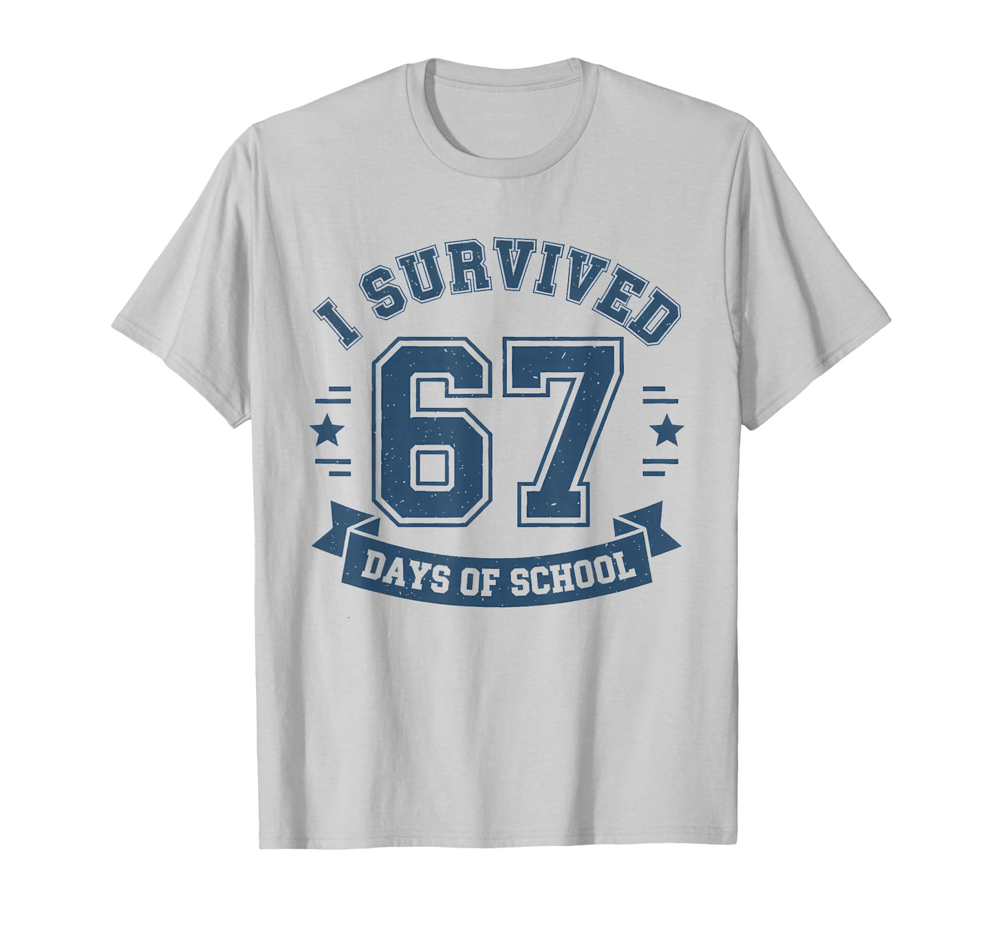 I Survived 67 Days of School Students Teachers 67 Meme Kids T-Shirt