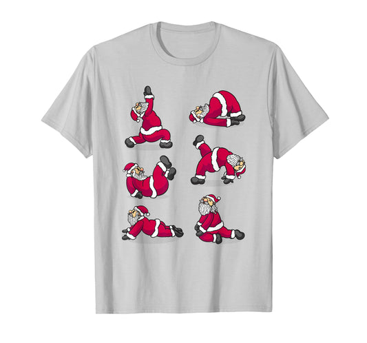 Santa Claus Practice Yoga T-Shirt