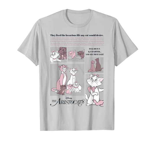 Disney The Aristocats Marie Toulouse Berlioz Family T-Shirt
