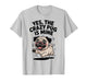 Cute Wrinkly Companion Dog Owner Small Pet Breed Funny Pug T-Shirt