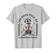 100 Days Full of Classroom Chaos Raccoon 100th Day of School T-Shirt