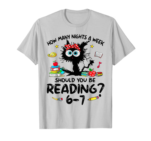 Funny Six Seven 6 7 Meme Teacher Design Reading 6-7 Teacher T-Shirt