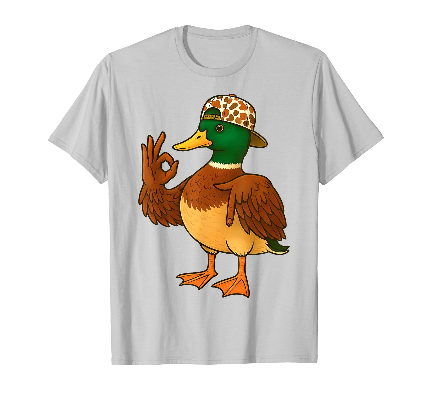 67 Six Seven Meme Camo Mallard Duck Hunting Boys Men Hunter T-Shirt