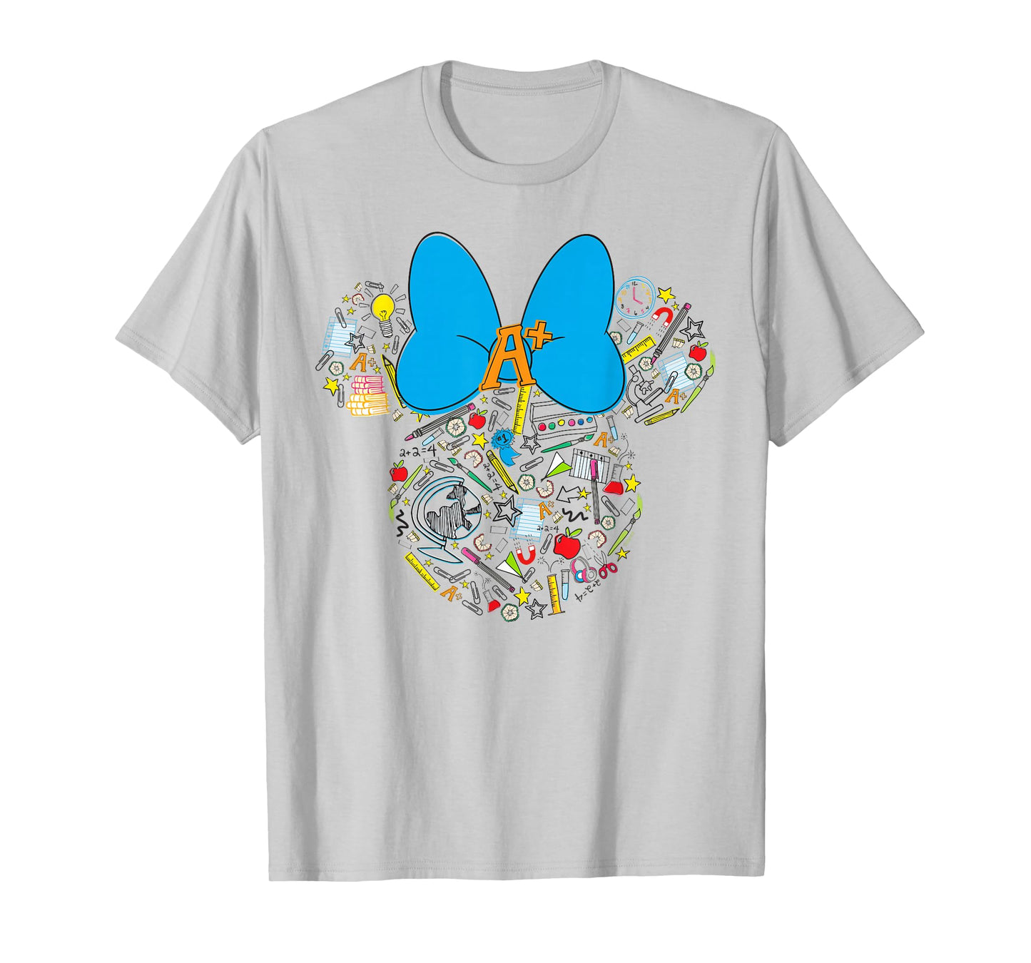 Disney Minnie Mouse Icon First 100 Days of School 100th Day T-Shirt