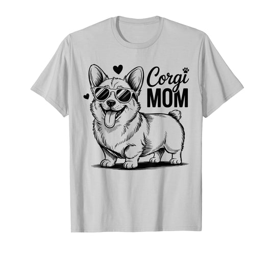 Corgi Mama Women Corgi Dog Corgi Lover T-Shirt