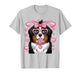 Bernese Mountain Coquette Dog Pet Lover Owner T-Shirt