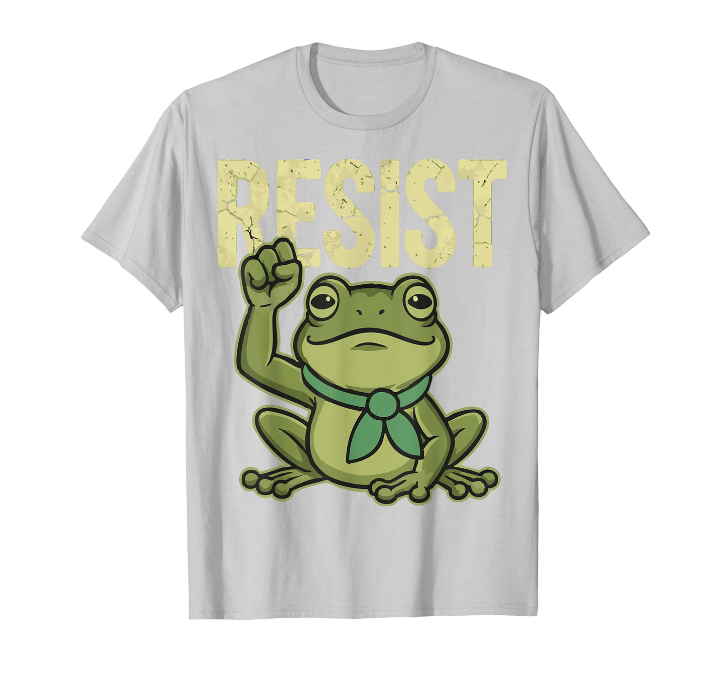 Frogs Against Fascism -Cute and Funny Frog Design T-Shirt