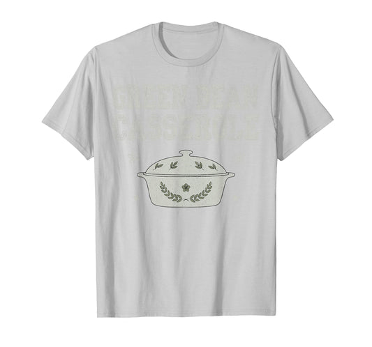 Retro Cooking Thanksgiving Dinner Green Bean Casserole T-Shirt