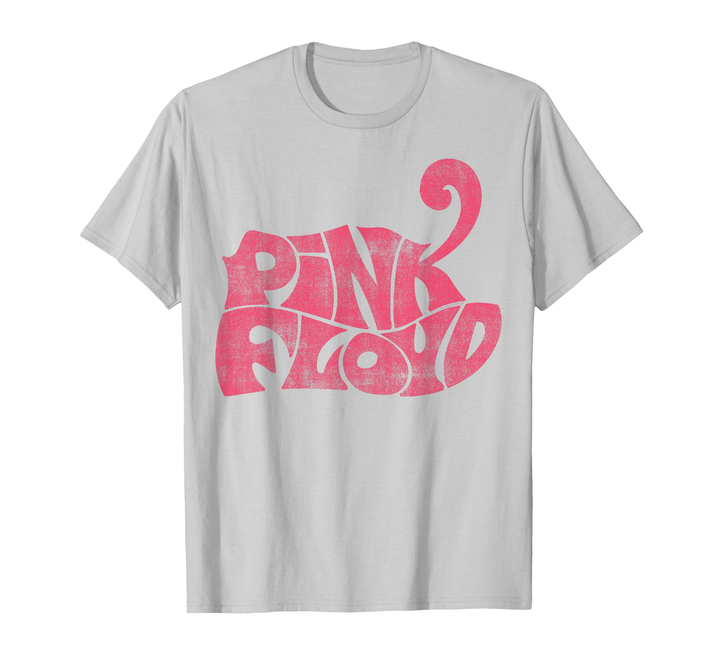 Official Pink Floyd Retro Logo Classic Band Vintage Music T-Shirt