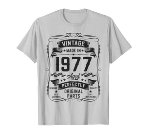 Vintage 1977 49yr 49th Birthday Gifts for Men 49 Years Old T-Shirt
