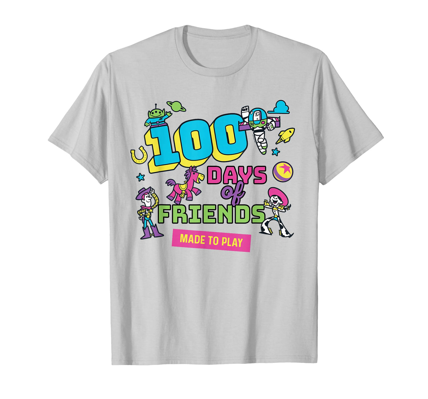 Disney & Pixar's Toy Story 100 Days of Friends and School T-Shirt