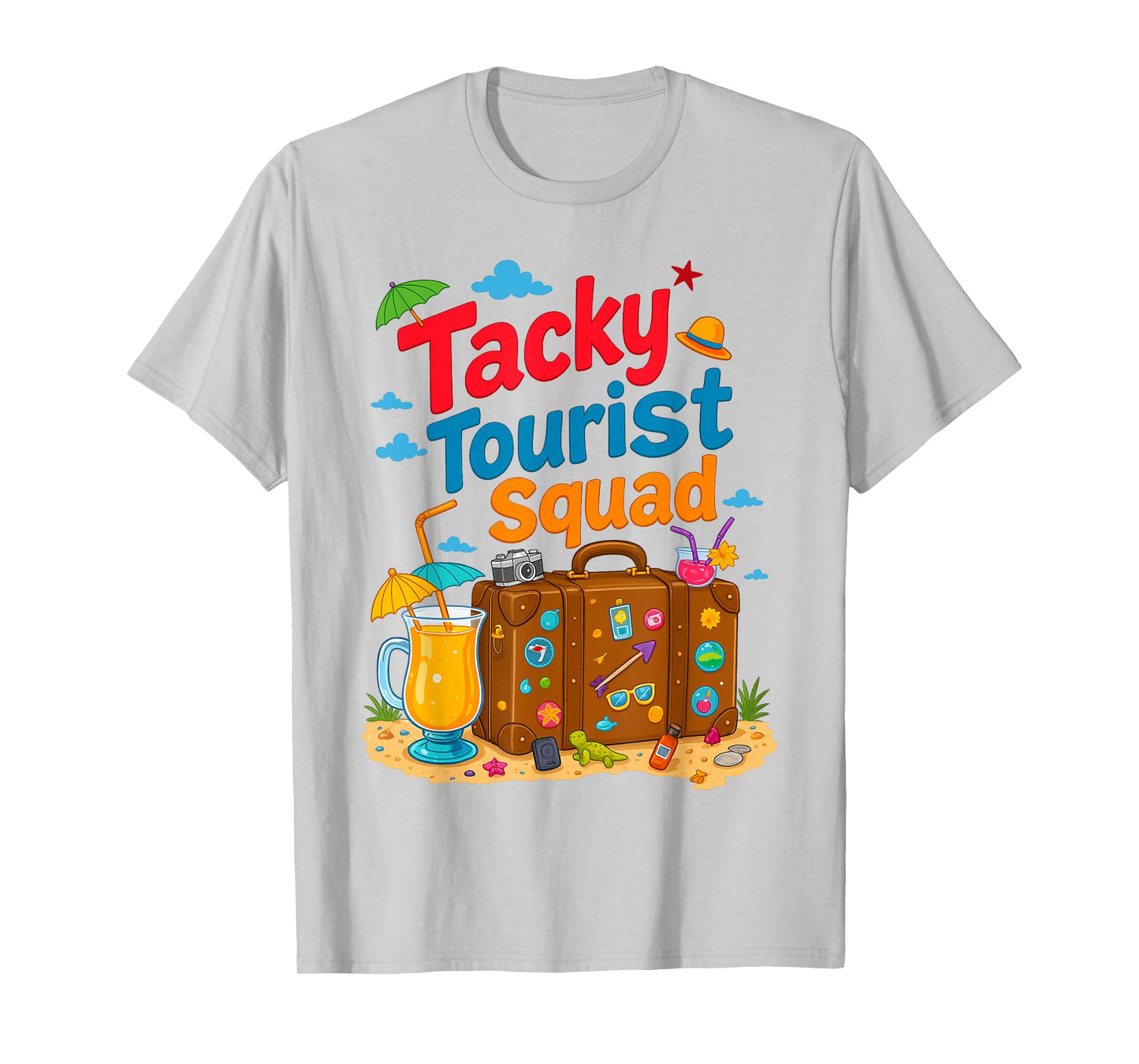 Tacky Tourist Day Outfit Tacky Tourist Costume Idea Tacky T-Shirt
