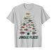 Jingle Flies Funny Fly Fishing Lure Christmas Pajama Toddler T-Shirt