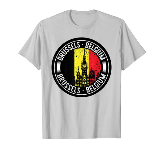 Brussels Belgium Travel T-Shirt