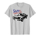 Car Classic Grandpa US Flag Funny Mens Grandfather Dad T-Shirt