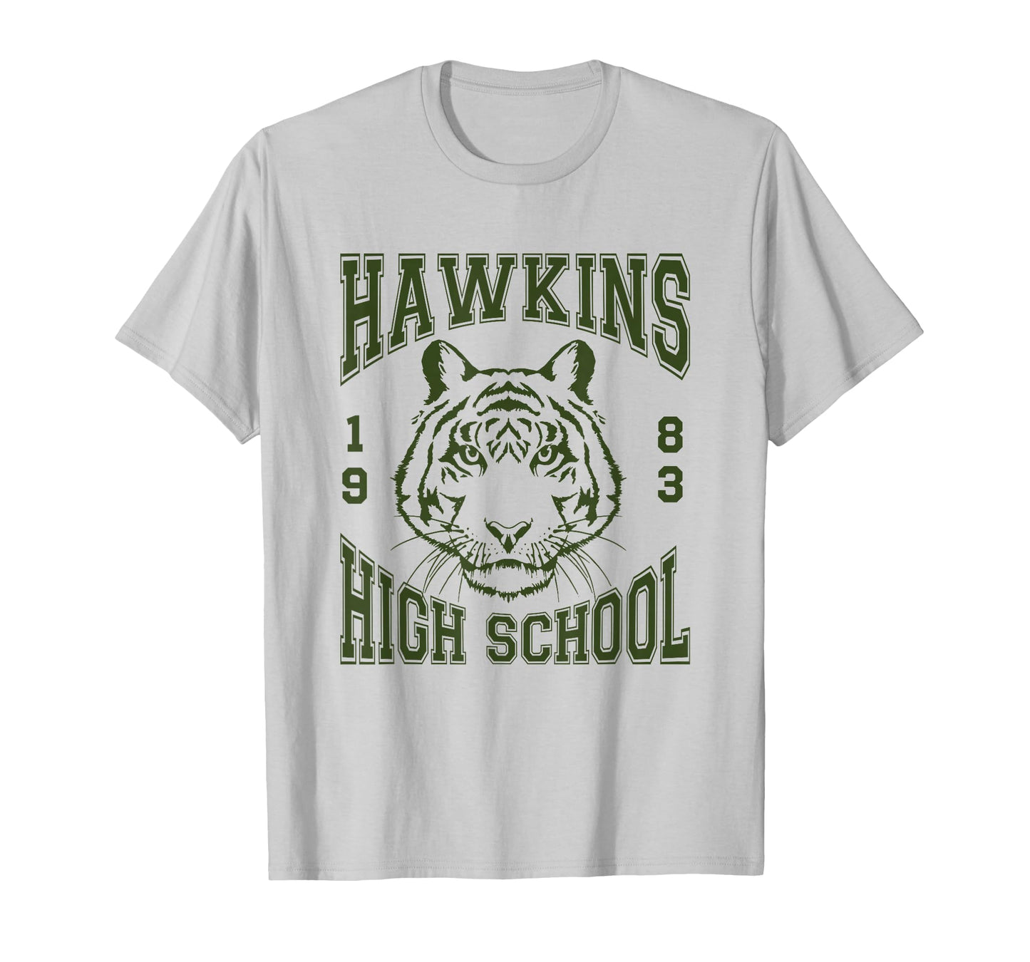 Stranger Things Hawkins High School Tiger 1983 T-Shirt