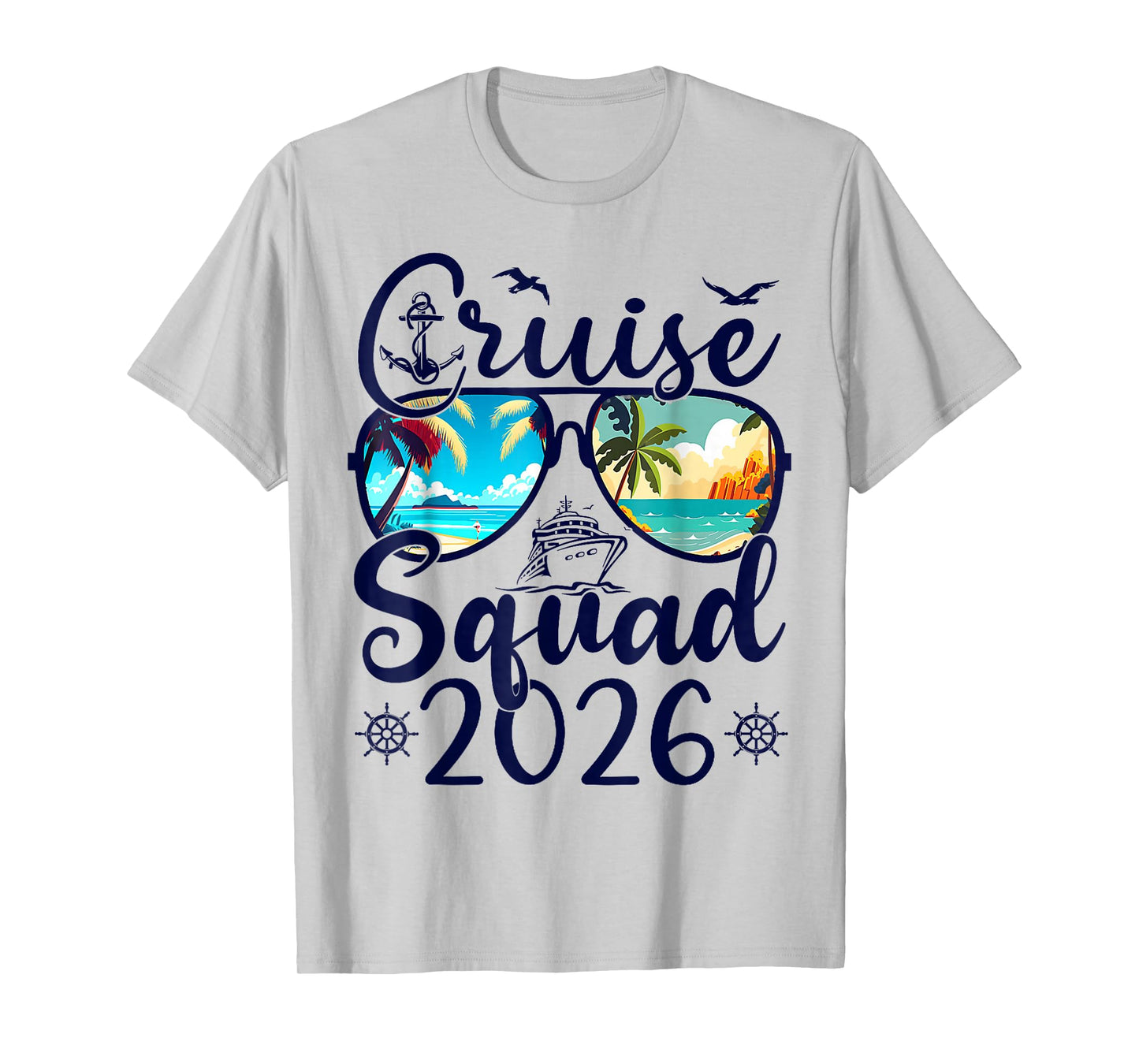 Cruise Squad 2026 Summer Vacation Matching Family Cruise T-Shirt