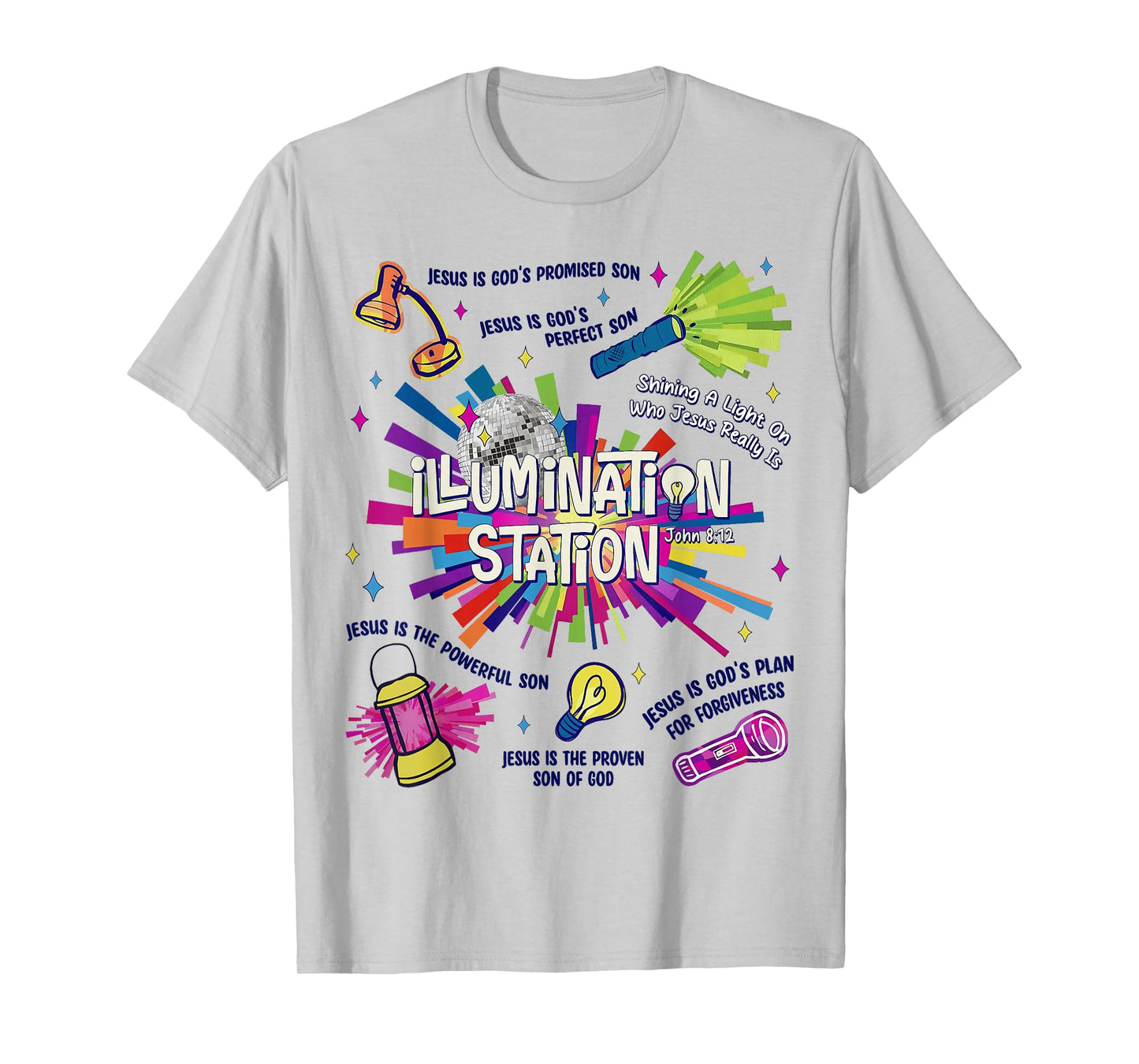 Illumination Station VBS 2026 Bible School Christian Lights T-Shirt