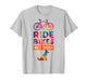 Ride Bikes Pet Dogs Bicycle Cycling Biking Dog Lover T-Shirt
