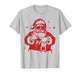 Retro Six Seven Santa 67 Hands Sign Funny Math Teacher T-Shirt