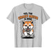 Yes, The Crazy Akita is Mine Pup Pet Dog Cartoon Funny Akita T-Shirt