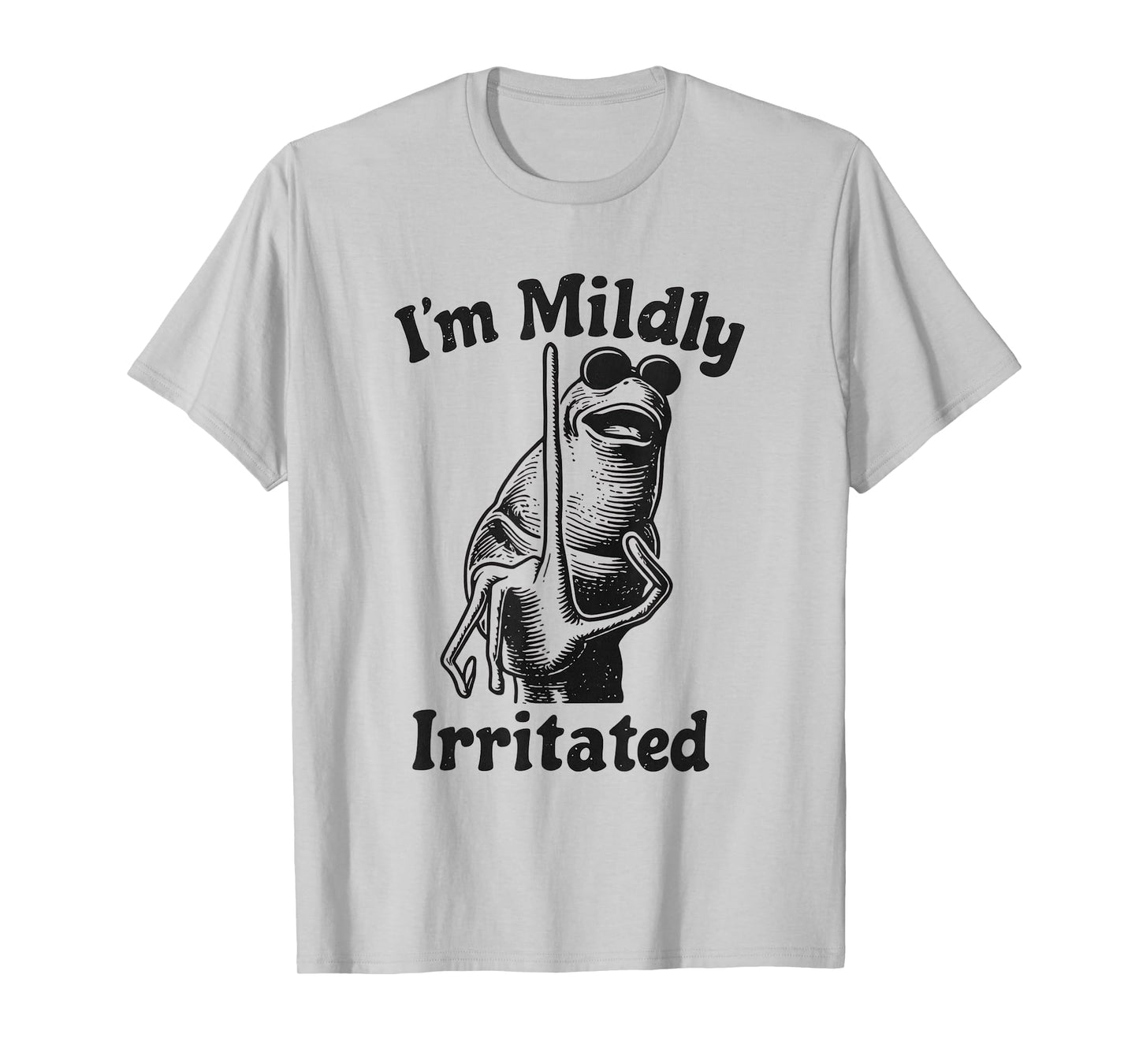 I'm Mildly Irritated Marcus The Worm Funny Meme T-Shirt