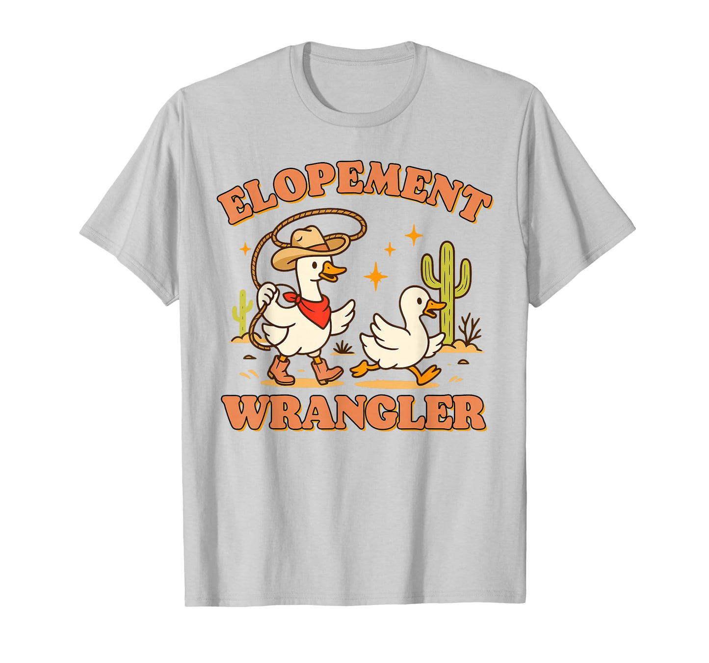 Behavior Analyst ABA Squad Silly Goose Elopement Wrangler T-Shirt