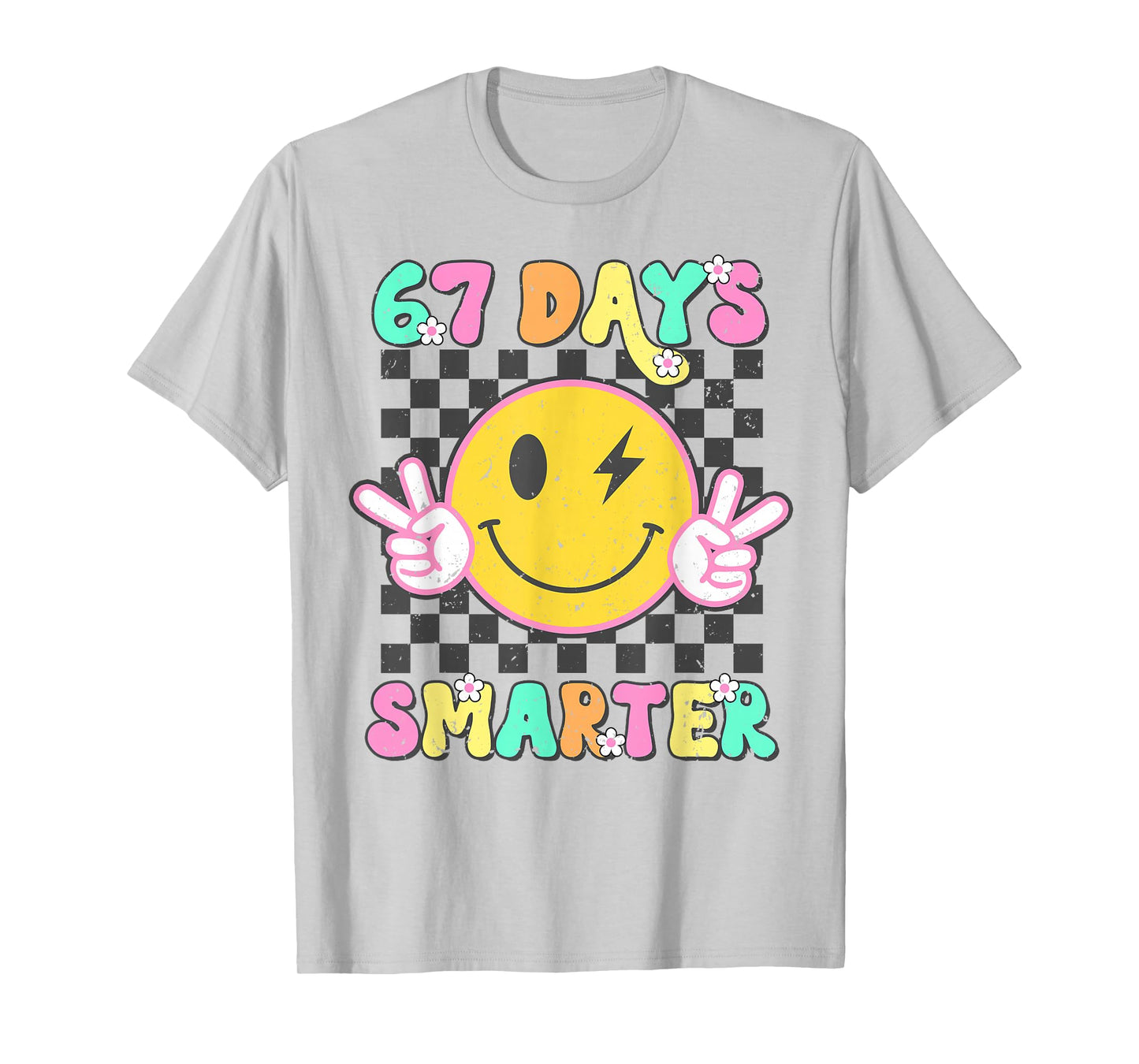67th Day of School Shirt 67 Days Smarter Teacher Boy Girls T-Shirt