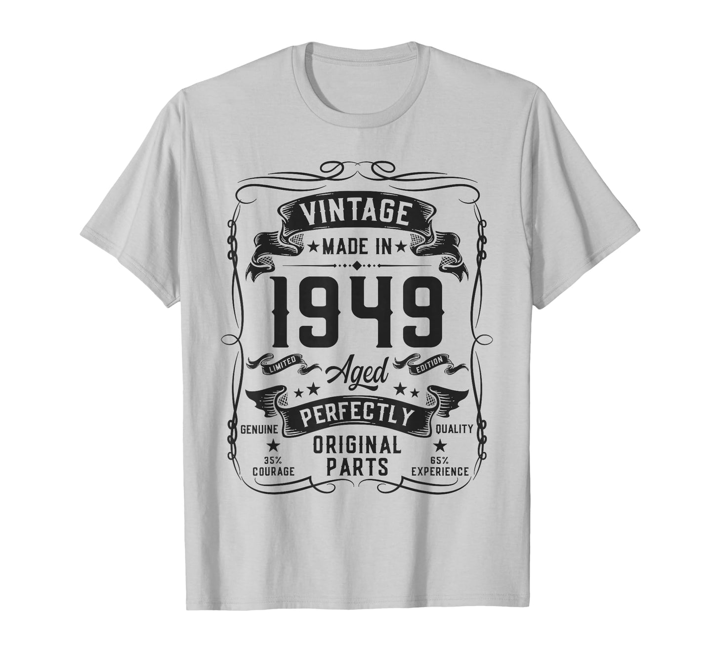 Vintage 1949 77yr 77th Birthday Gifts for Men 77 Years Old T-Shirt
