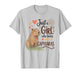 Just a Girl Who Loves Capybaras Cute Animal Pet Rodent Lover T-Shirt