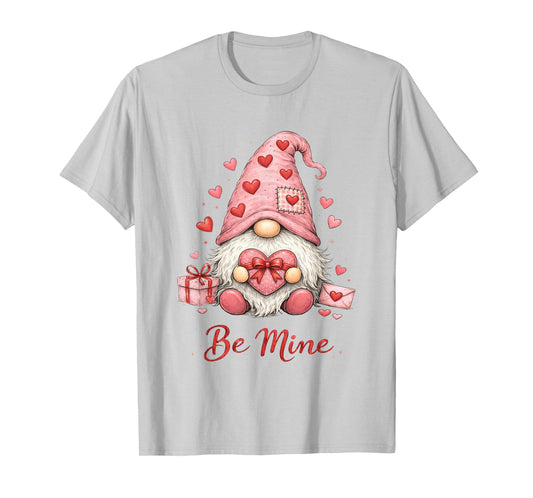 Valentine Gnome Love Happy Valentine's Day Gnome Be Mine T-Shirt